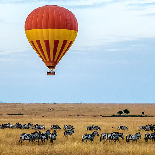Serengeti Nationalpark - Heißluftballon